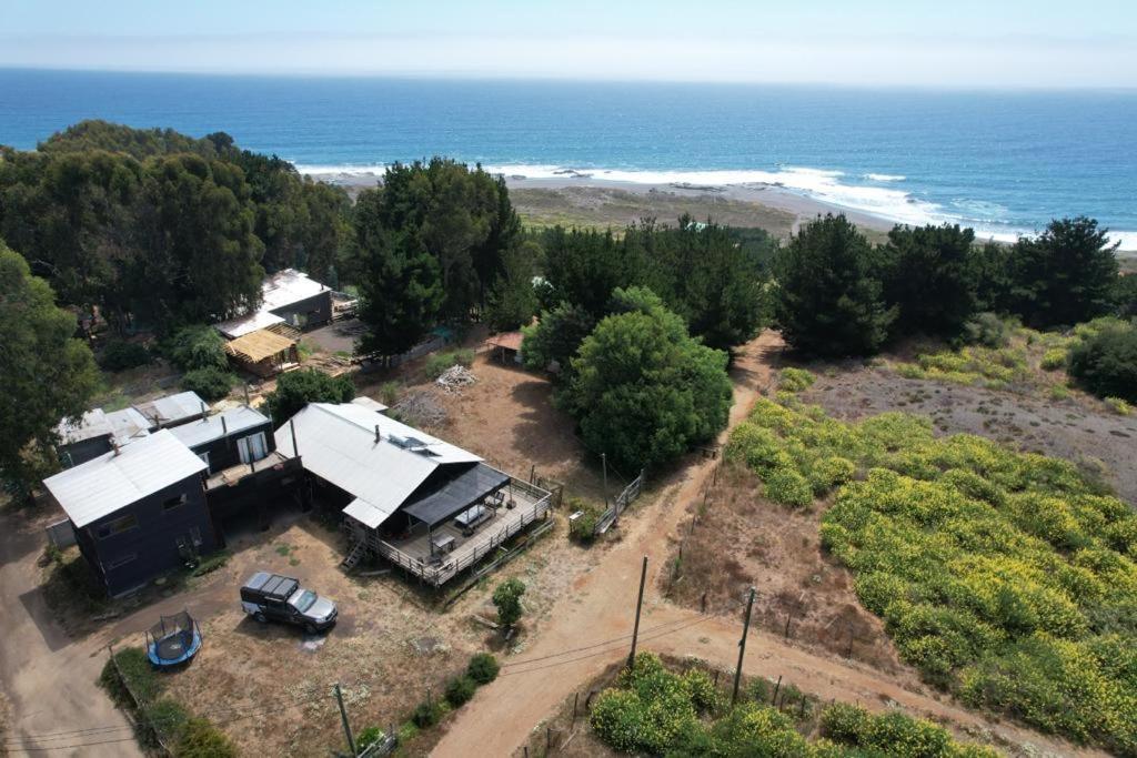 Bed and Breakfast Ekilibre Surf Eco Hostal à Curanipe Extérieur photo